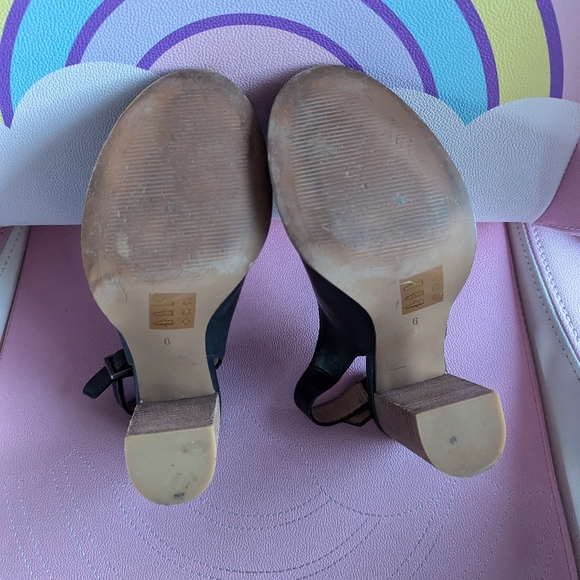 Madewell 'The Cary' Open Peeptoe Block Heeled Sandals (US W6) - Picture 8 of 8